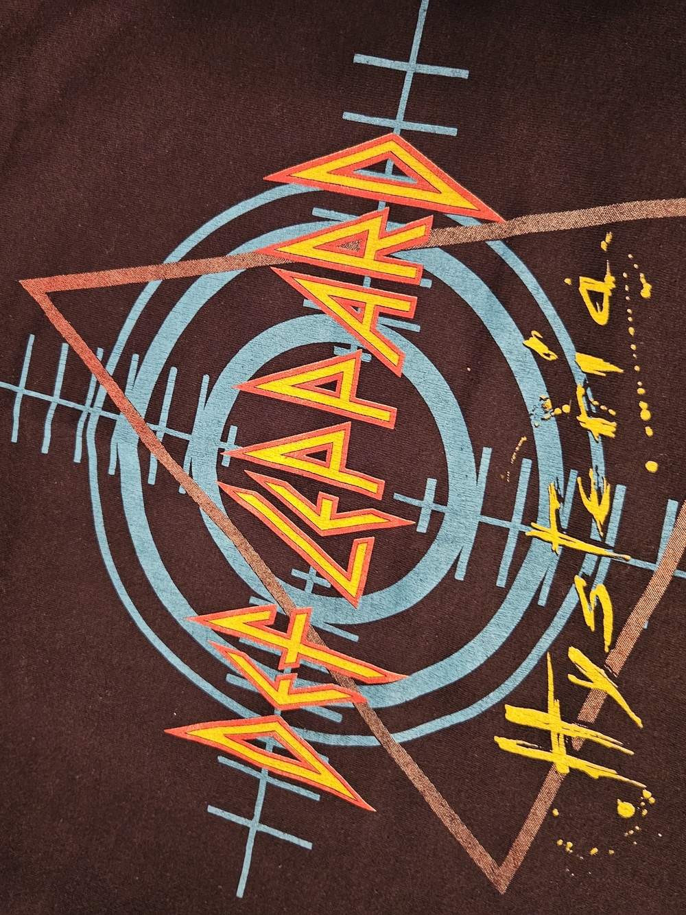 (GOOD CONDITION) 1988 Def Leppard Band Tee